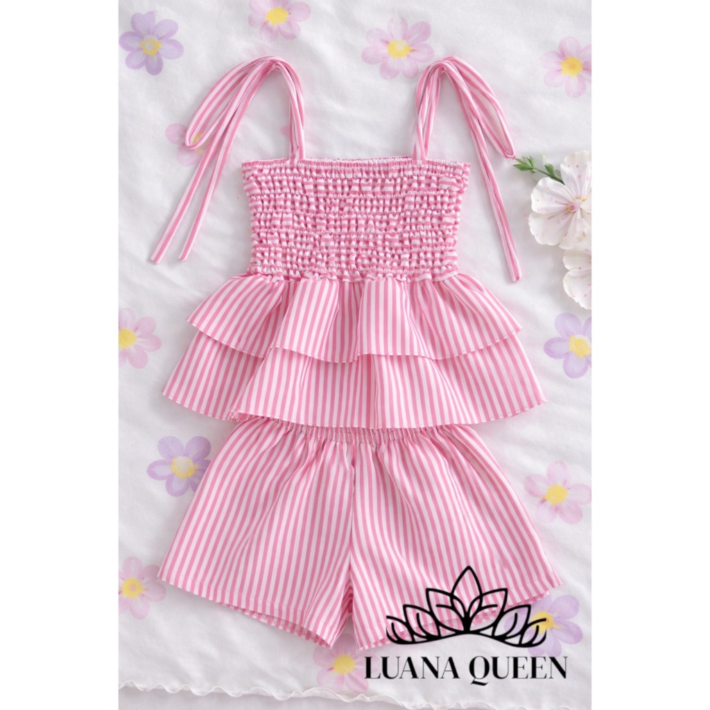 CONJUNTO INFANTIL DOCE INFANCIA em Oferta na Shopee