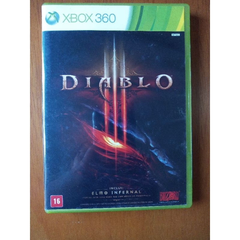 Diablo 3 III xbox 360 ORIGINAL mídia física
