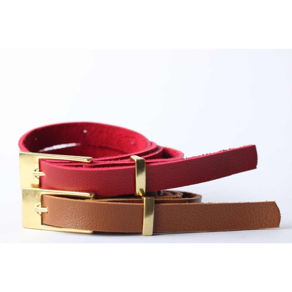 Cinto Feminino Delicado Fino Da Moda tendência Kit 2 unidades