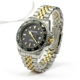 Relógio Masculino Premium | Luxo em Aço | A Prova d'água Estilo GMP - RM19 em Oferta na Shopee