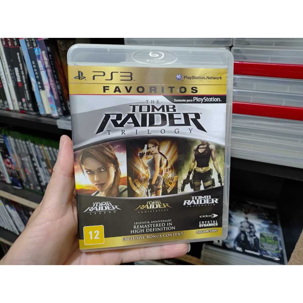 The Tomb Raider Trilogy Ps3 Playstation 3 / Mídia Física