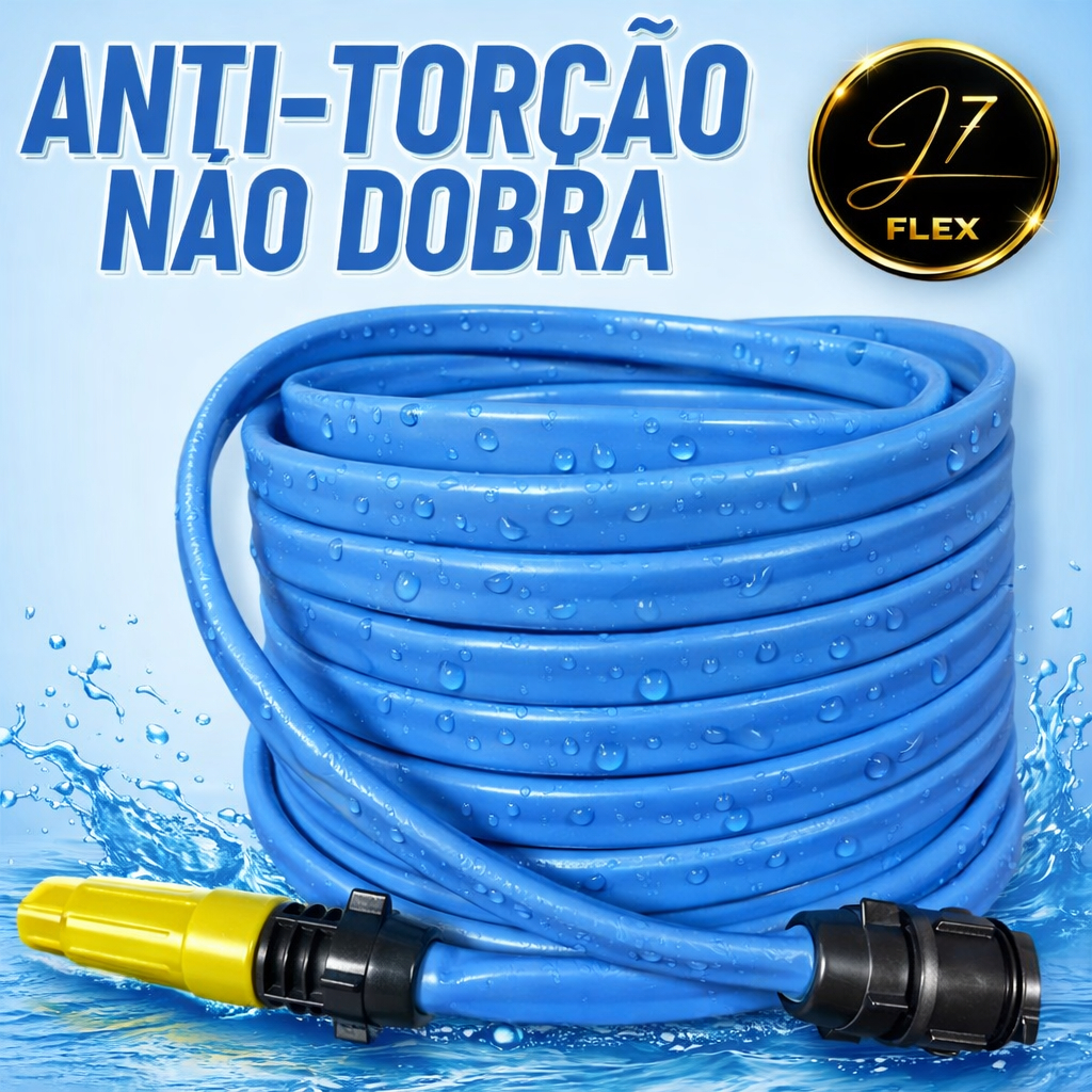 Mangueira De Jardim Anti-Torção Não Dobra - 10 a 50 Metros Mangueira De Jardim Anti-Torção Não Dobra - 10 a 50 Metros