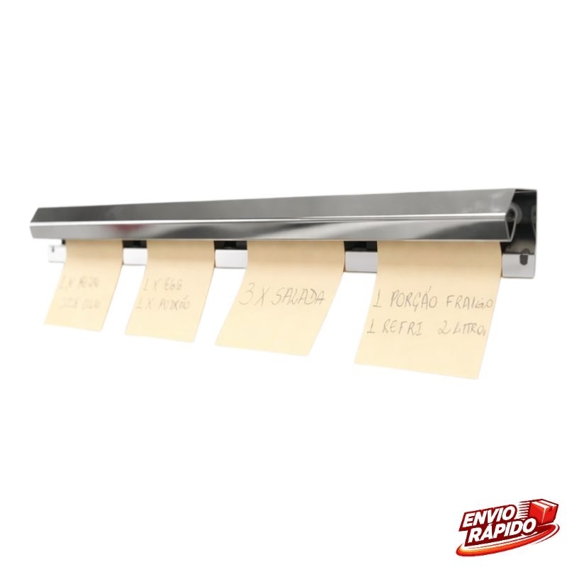 Imagem Porta Comanda Inox 50cm 60cm