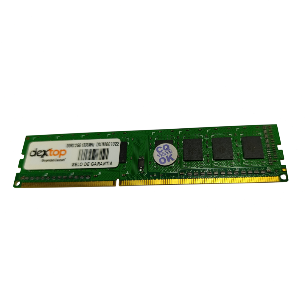 💻 Memória RAM Desktop DDR3 2GB 1333MHz Dextop | Usada e Testada