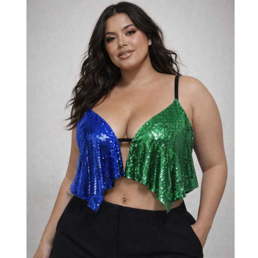 SELAH - CROPPED PLUS SIZE COPA 2026 PAETE em Oferta na Shopee