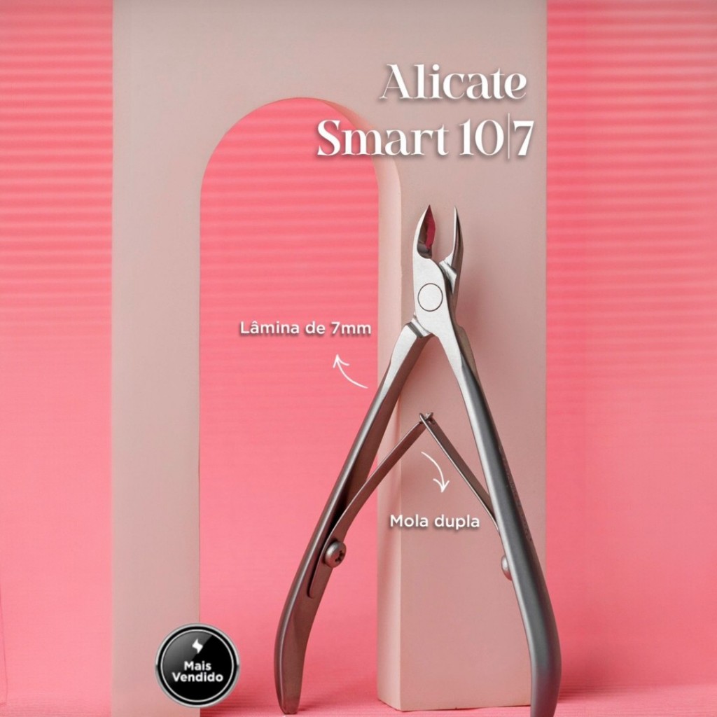 Alicate de Cutícula 10-7 - Staleks Pro - Série Smart 10 / Unha / Manicure em Oferta na Shopee