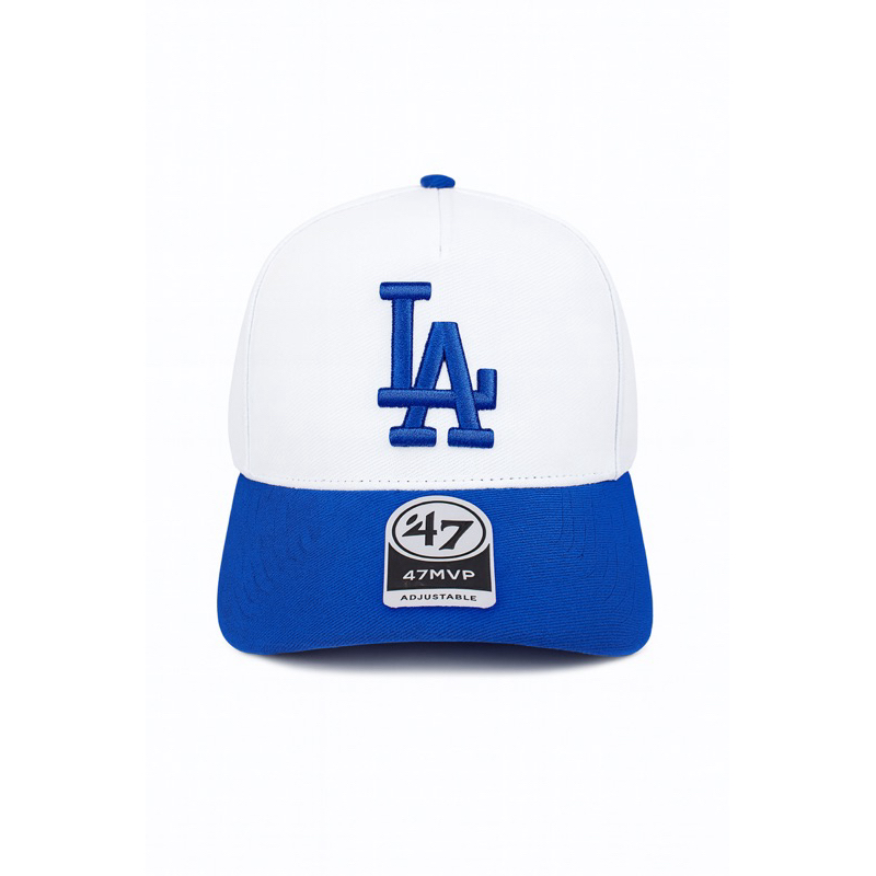 Boné Street estilo LA Azul SnapBack aba curva unissex em Oferta na Shopee