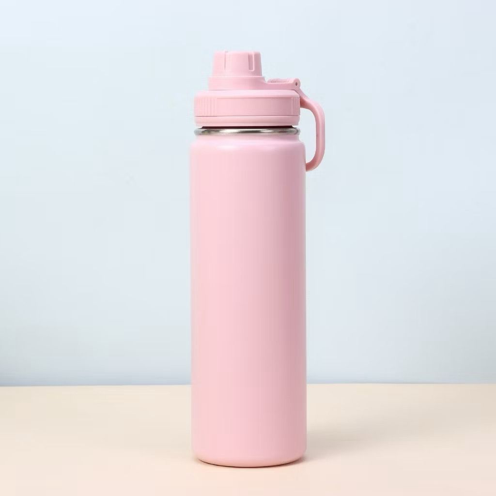 Garrafa Térmica 600Ml Importada c Parede Dupla em Inox c Bota Protetora Modelo Exclusivo 2026 em Oferta na Shopee