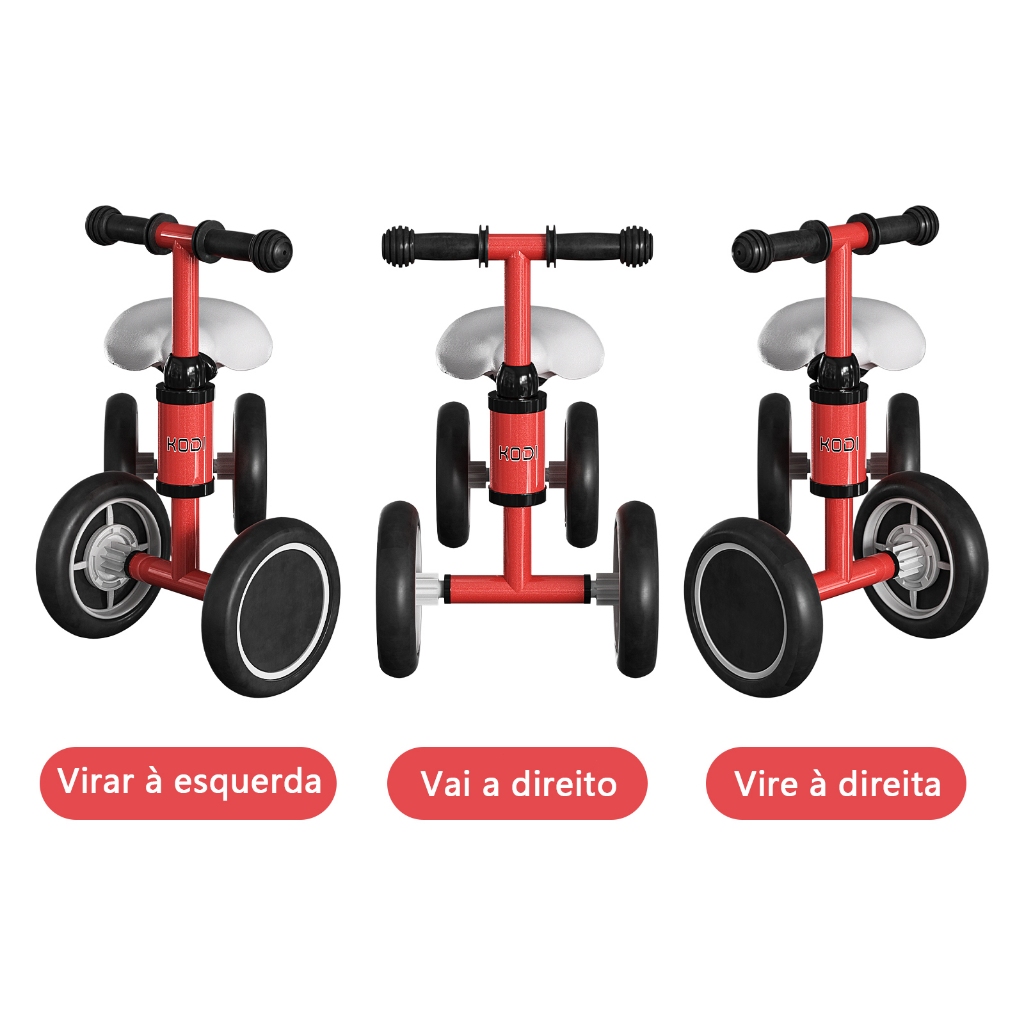 Bicicleta De Equilíbrio Bike Infantil Até 20Kg KODI -P14 · foto 2