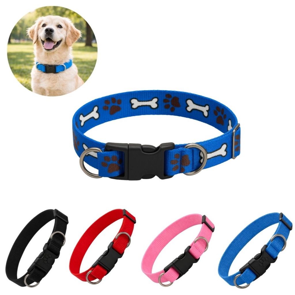 Coleira para Pet – Confortável, Ajustável, Segura, resistente para o passeio, para cachorro e gato em Oferta na Shopee