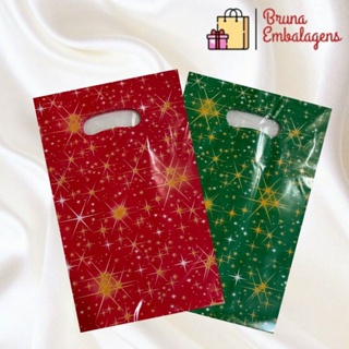 50 Sacolas Boca De Palhaço 0.8 - Tamanhos Variados em Oferta na Shopee