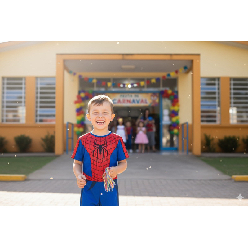 Fantasia Homem Aranha Infantil, Criança,Menino, Acompanha Mascara, Personagens, Herois, Roupa em Oferta na Shopee