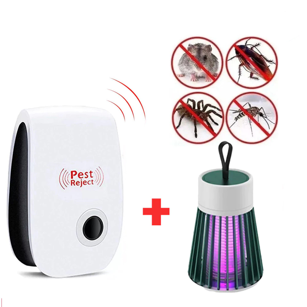 Repelente Ultrassônico para Pragas - Proteção Doméstica Eficiente e Segura