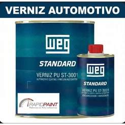 VERNIZ AUTOMOTIVO PU - WEG ST-3001 "TRANSPARENTE" 900ml