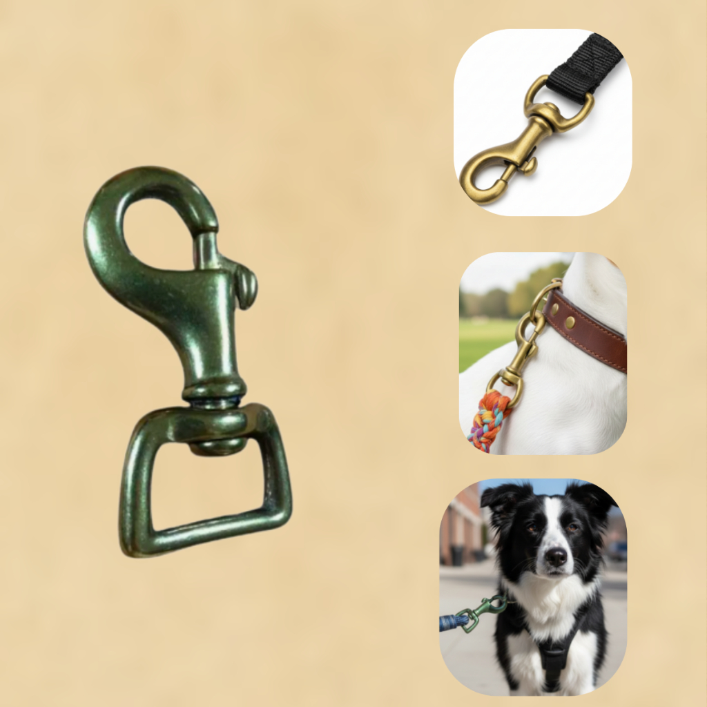 Mosquetão Latão Guia Resistente Gamarra Cela