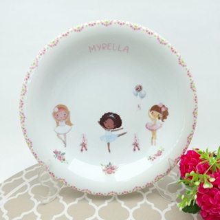 Prato Fundo Refeição Infantil - Bailarinas em Oferta na Shopee