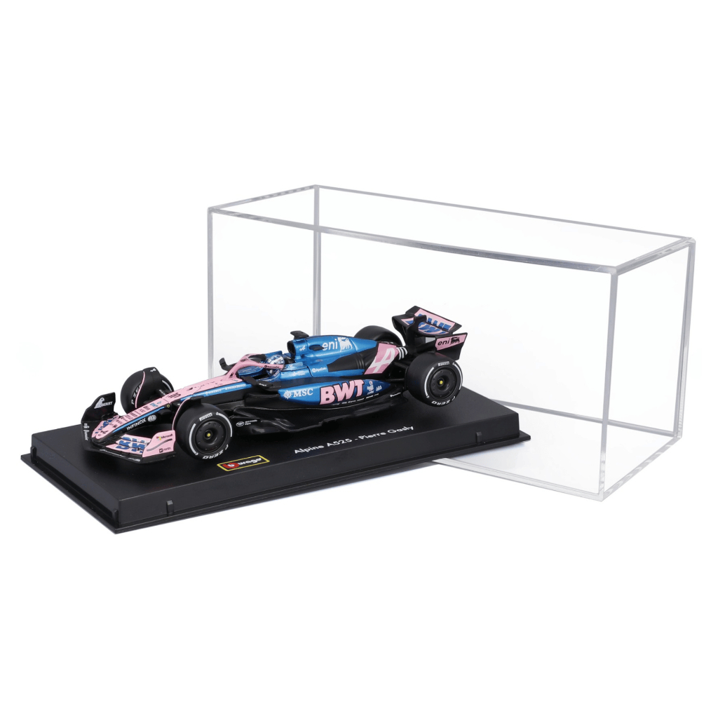 Miniatura Fórmula 1 Alpine A525 #10 C/ Piloto Pierre Gasly 2025 - Bburago - 1:43