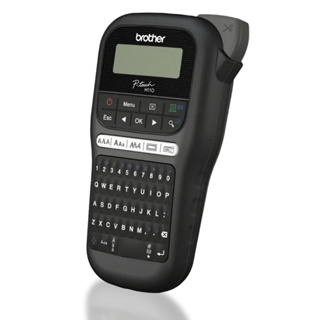 ROTULADOR ELETRÔNICO PORTÁTIL PTH110BK PRETO - BROTHER em Oferta na Shopee