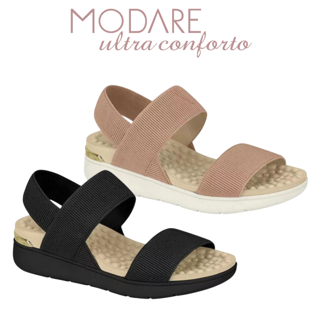 Sandalia Ortopedica Feminina Modare Esporao Massageadora