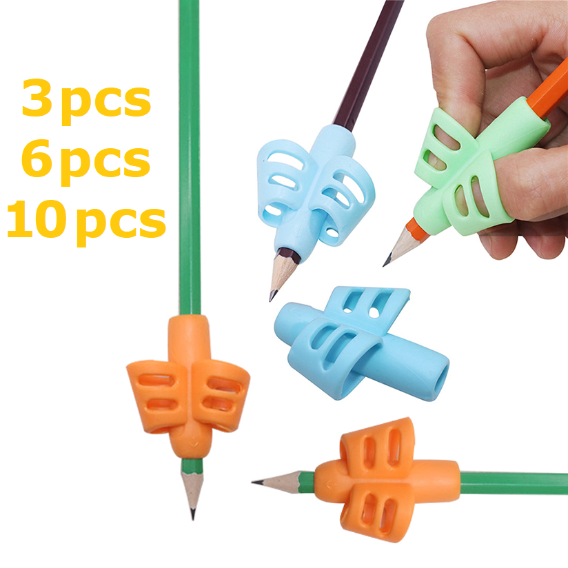 Kit Adaptador para Escrita Apoio De Dedos p/ segura Lápis ou caneta Stetro Ergonômico Autista em Oferta na Shopee