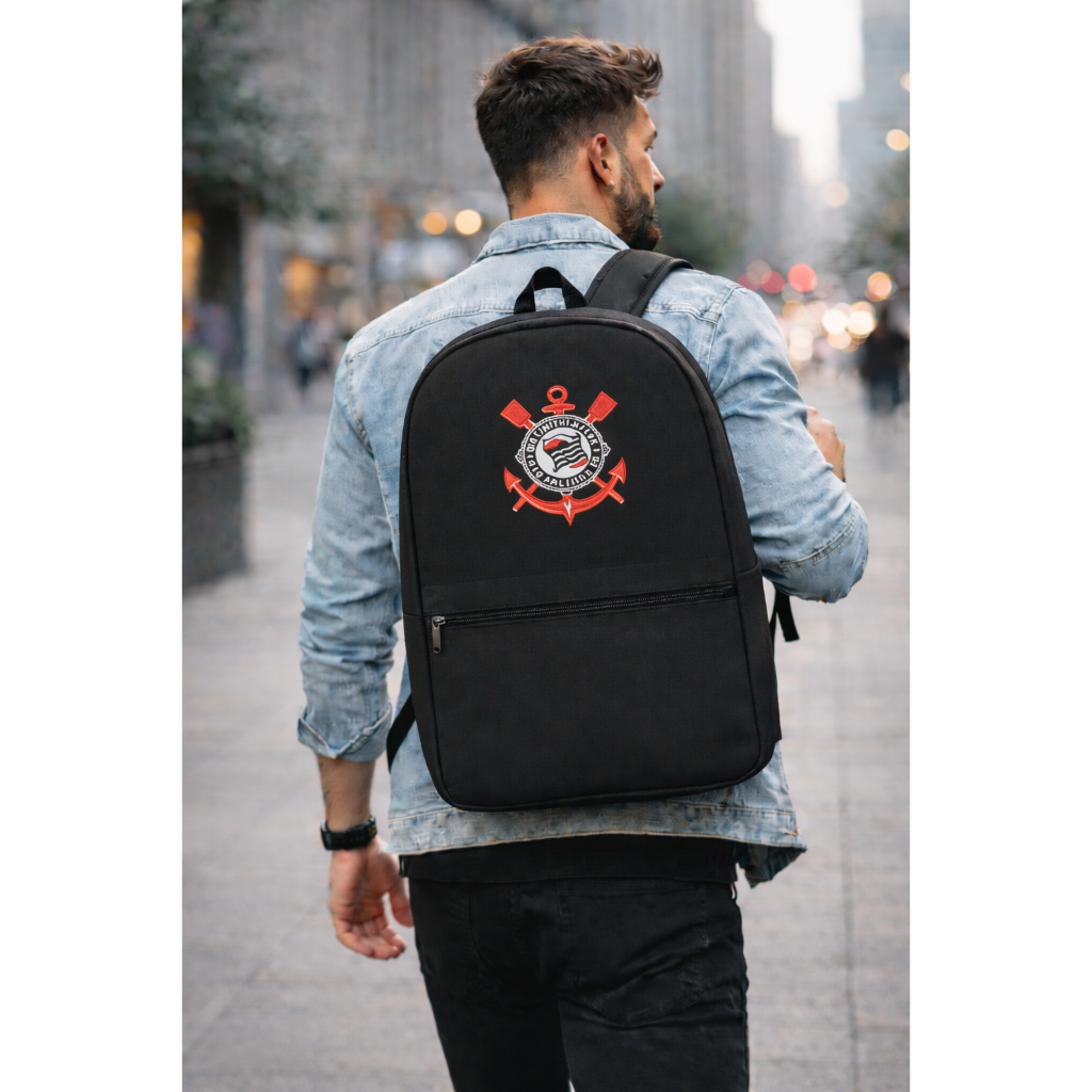 Mochilas Reforçadas Escolares Esportivas Notebooks ENVIO IMEDIATO - (Times Futebol) em Oferta na Shopee