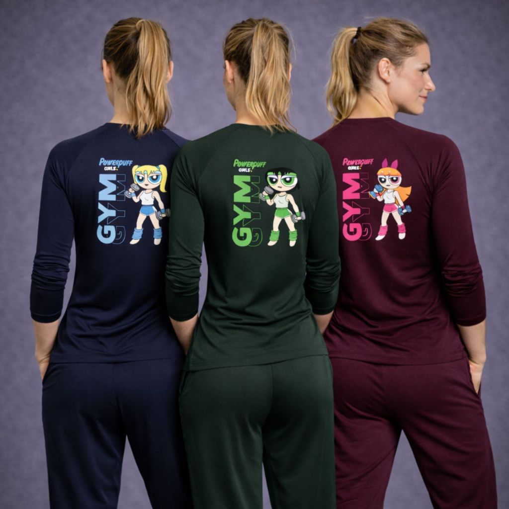 Camisa Térmica UV+ Protection Feminina - PPF Super Poderosas - Ideal Para Treinos, Academia, Corrida, Surf, Crossfit
