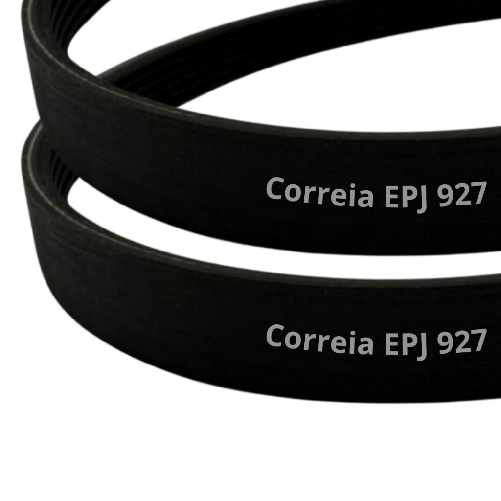 Kit 2 Correia Para Motor 6PJ 927 Para Esteiras e Elíptico