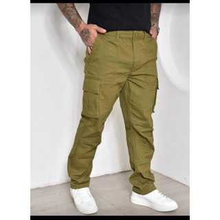 Calca Cargo Sarja Premiun - calca sarja embotido comforto,Qualidade e Estilo. em Oferta na Shopee