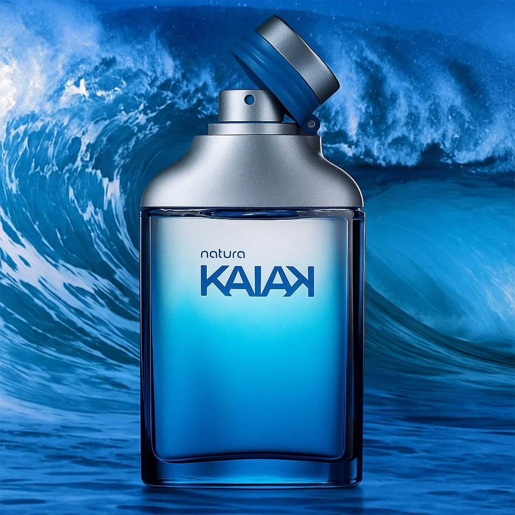 Kit de 1 Ate 2 Perfumes Masculino Kaik 100ml Alta Fixação e Projeção Linha Premium Frescor