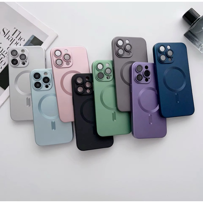 Capa Capinha Para Celular Magsafe iPhone 16, iPhone 16 Plus e iPhone 16 Pro Max, 16E, 13, 14, 15, 15 Pro, 15 Pro Max em Oferta na Shopee