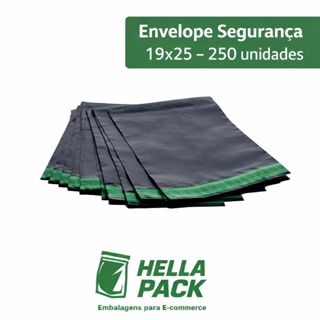Envelope de Segurança 19x25 250 unidades Economy – Lacre Adesivo para Envios e Correios em Oferta na Shopee