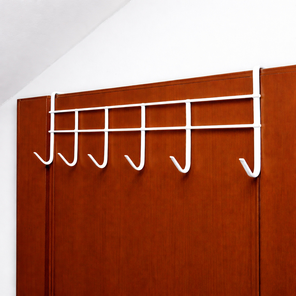 Ganchos Porta Suporte Cabide Multiuso com 6 Ganchos em Oferta na Shopee