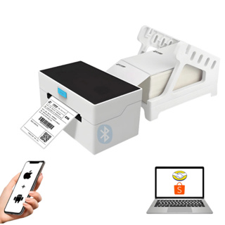 Impressora Etiquetas Térmica Bluetooth Código Barras Ecommerce Frete Com Suporte Etiquetas em Oferta na Shopee