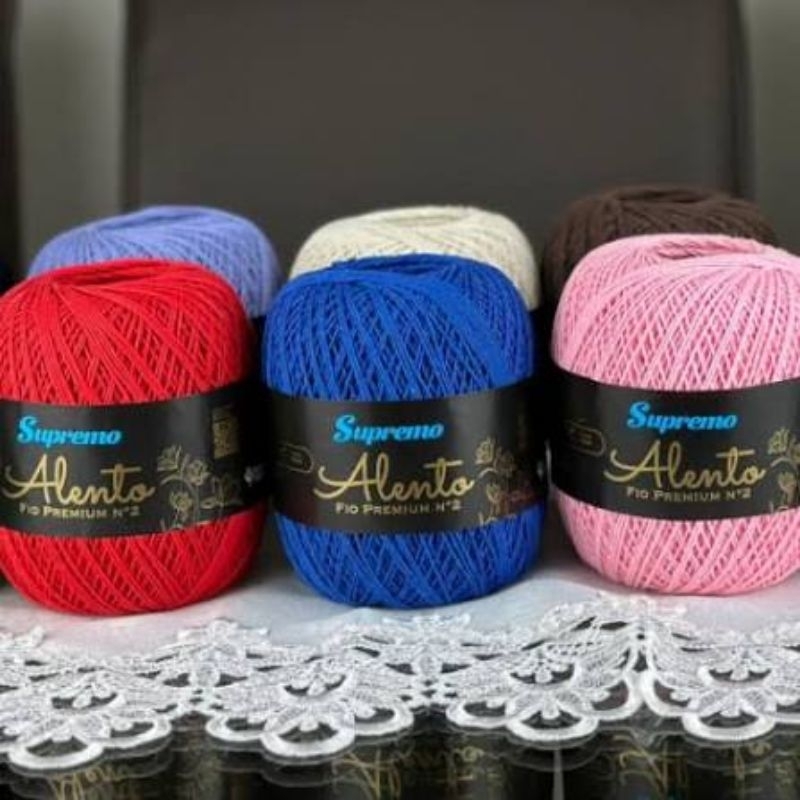 Linha Supremo Alento Premium n° 2 - 500 metros/m (Mesma espessura Anne) em Oferta na Shopee