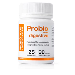 Probiótico Digestive Saúde Intestinal25BI CFU 30 Cápsulas Natural Flora Intestinal