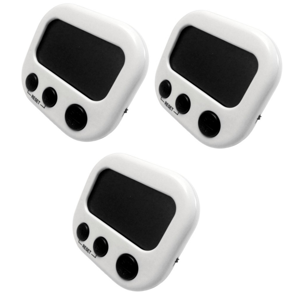 3 Timer Digital Cozinha Com Imã E Cronômetro