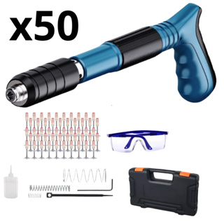 Pistola De Fixação De Ação Direta Finca Pinos + 50 Pinos Nf em Oferta na Shopee