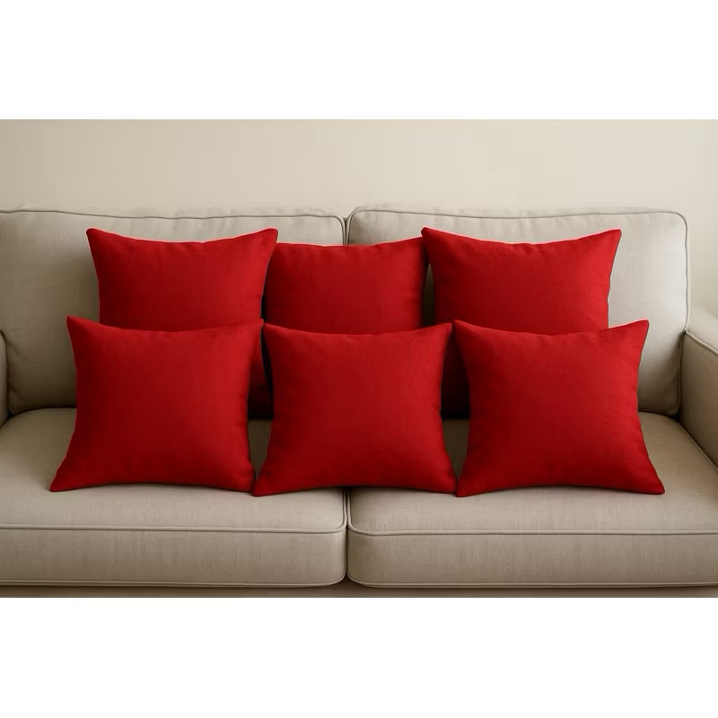 Kit com 6 capas p\ Almofadas Decorativas com Zíper em Oferta na Shopee