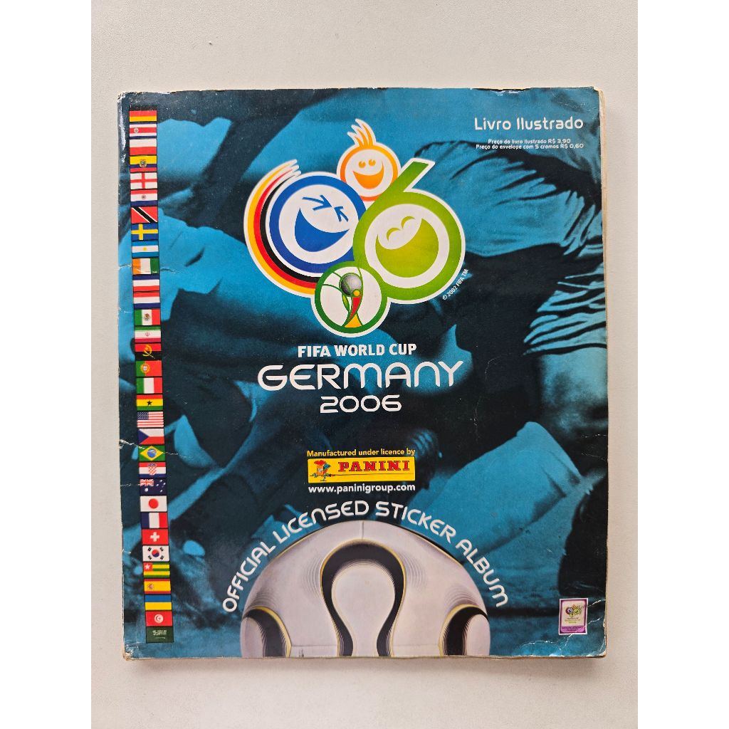 Álbum de Figurinhas - Copa do Mundo 2006 - Completo