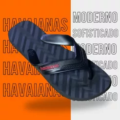 Chinelo Havaianas Track Waves Masculino Original Confortável 🚚 Envio Rápido