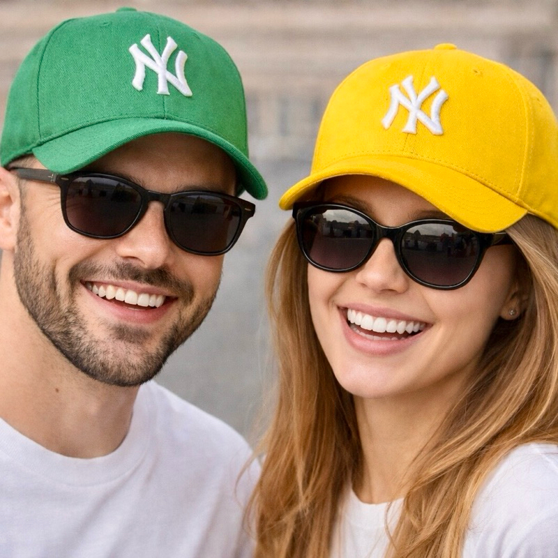Boné Aba Curva Ajustável Masculino Feminino Urbano Tons Vivos Copa 2026 Amarelo Azul Royal Verde Bandeira Brasil Street