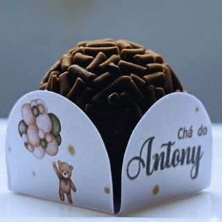 FORMINHAS PARA DOCES CHÁ DE BEBÊ REVELAÇÃO URSINHO VERDE | BRIGADEIRO | PERSONALIZADO | LEMBRACINHA  | ANIVERSÁRIO em Oferta na Shopee