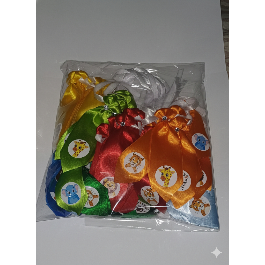Kit 100 itens 50 Laços M 50 gravatas para Banho e tosa Pet Shop — imagem 2 de 2