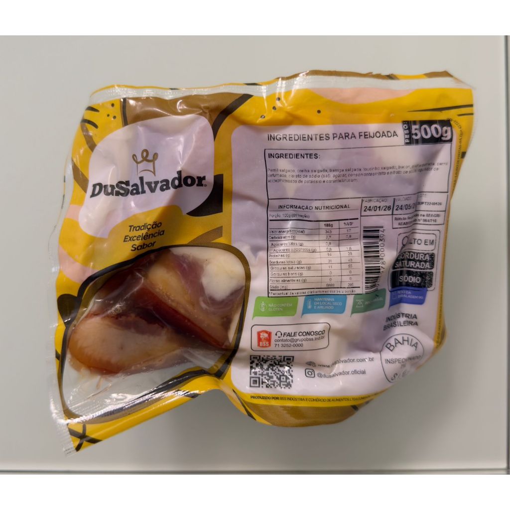 Kit Feijoada Defumada 500g