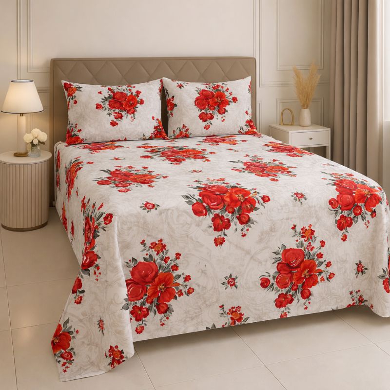 JOGO DE CAMA 3 PEÇAS CASAL BOX/QUEEN 200 FIOS ESTAMPADO TOQUE DE  ALGODÃO AVELUDADO FRONHA+LENÇOL em Oferta na Shopee