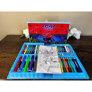 5 Estojo de Pintura Personalizado Luxo 50 Peças /Maleta de Pintura em Oferta na Shopee