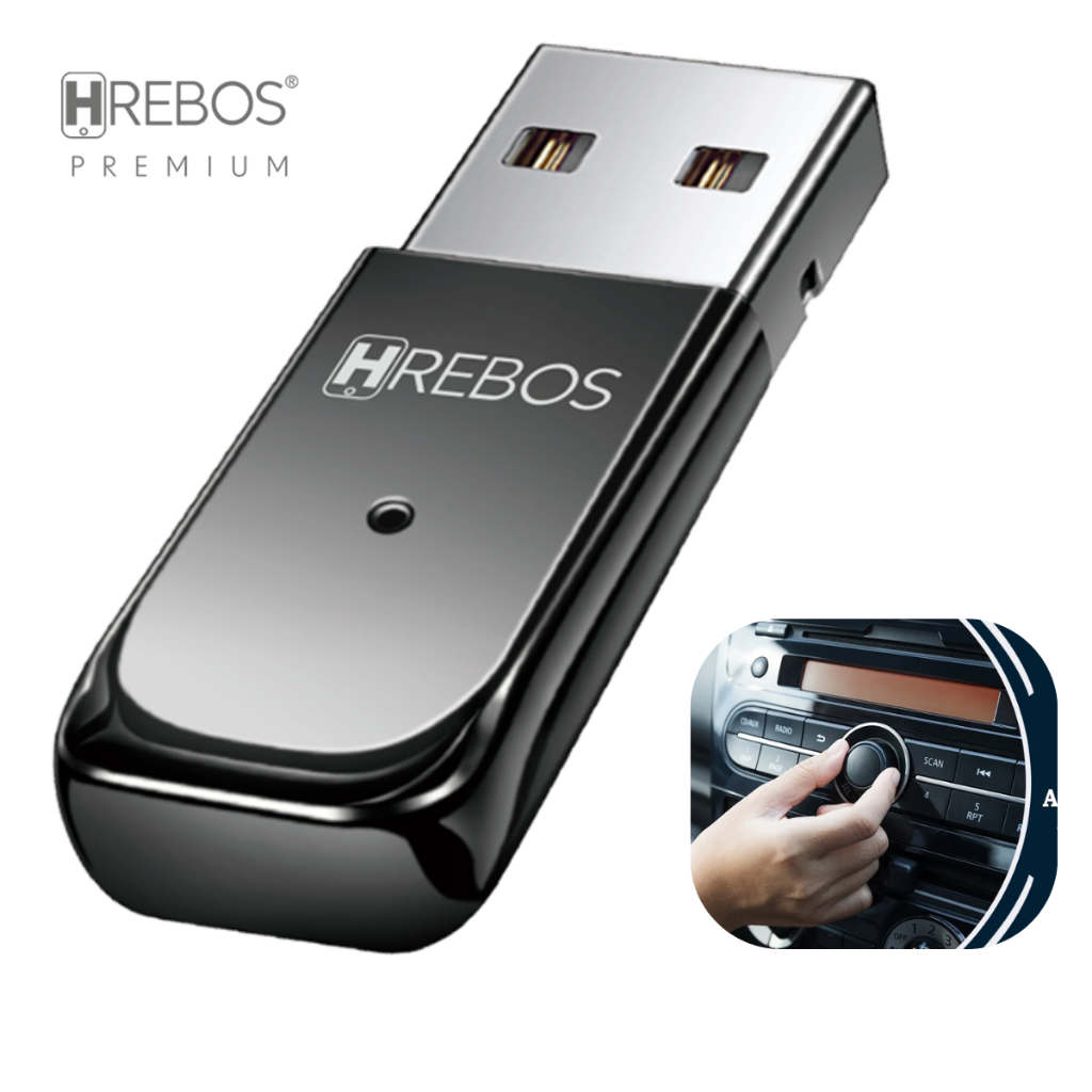 Adaptador Receptor Bluetooth Premium USB Musica Som Chamada com Microfone Carro