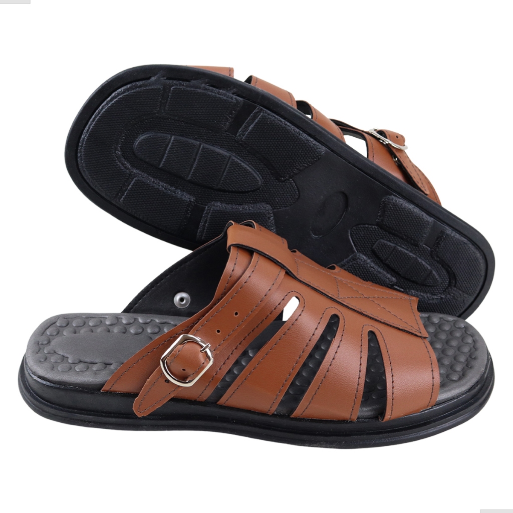 Sandália Franciscana Masculina Casual Macia Resistente Leve Anatomica Confortável