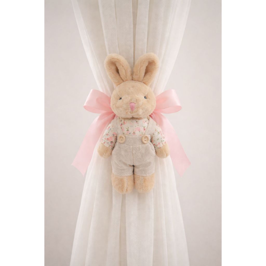 Kit 2 prendedor de cortina Coelha em Oferta na Shopee