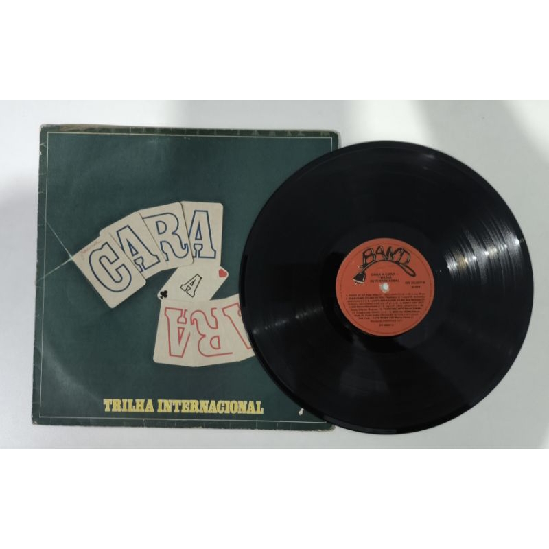 Lp Vinil - Cara a Cara - Trilha Internacional